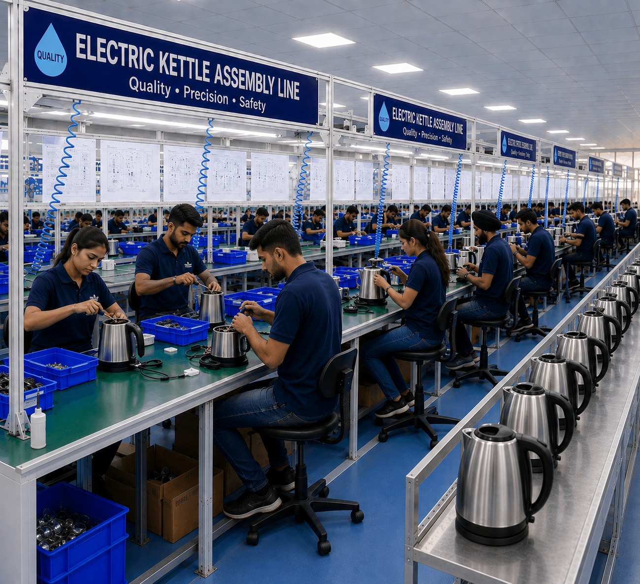 Electric Kettle Assembling Service